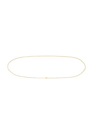 NAiiA Gigi Belly Chain in Metallic Gold