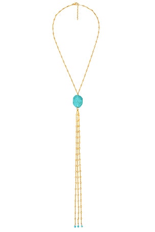 x REVOLVE Turquoise Bolo Necklace NAiiA