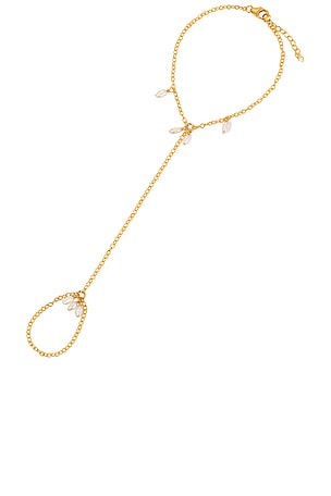 x REVOLVE X Revolve Pearl Shaker Hand Chain NAiiA