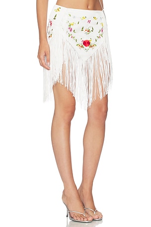 NIIHAI Lara Skirt in White