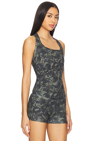 NIIHAI Vest Top in Dark Green