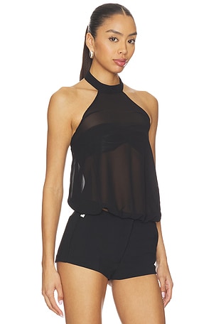 NIIHAI Midnight Top in Black
