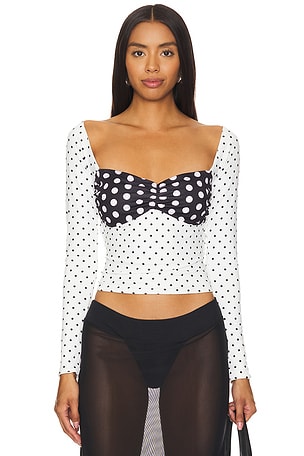 TOP MANCHES LONGUES POLKA NIIHAI