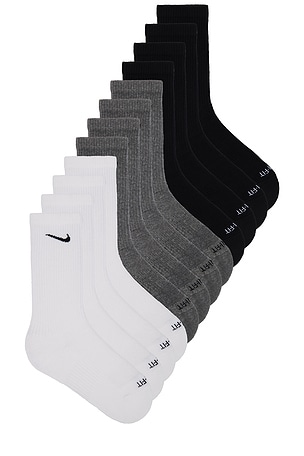 6 Pack Training Crew Socks Nike