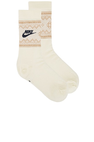 NK Essentials Crew Socks 1PR-200 Fair Isle Nike