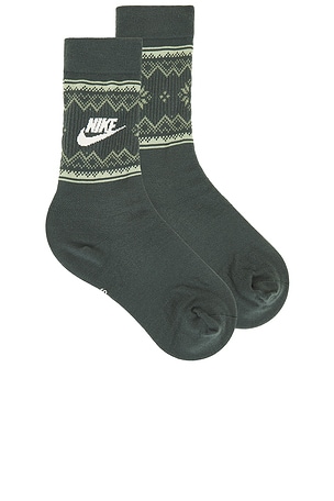 NK Essentials Crew Socks 1PR-200 Fair Isle Nike