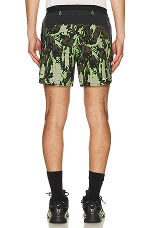 Nike Dri-Fit 6 Brief-Lined Shorts in Green