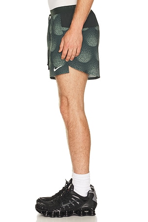 Nike Dri-Fit 5 Brief-Lined Running Shorts in Black