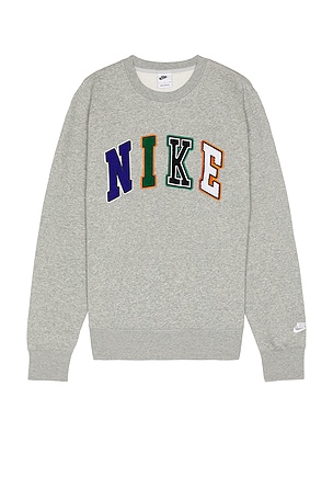 M Nk Club Bb Crew Letters Sweatshirt Nike