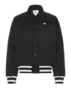Nike Air Varsity Jacket in Black