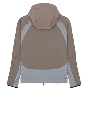 Nike Tech Woven Pro Full Zip Jacket in Grey