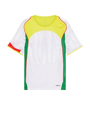 Nike Total 90 Soccer Jersey in White,Green