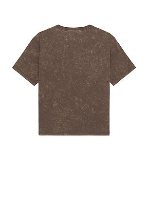 Nike Heritage Shot Sleeve Top in Brown
