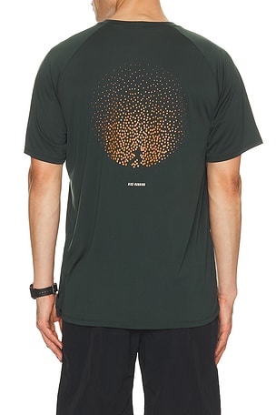 Nike Dri-Fit Advanced Short-Sleeve Running Top in Dark Green
