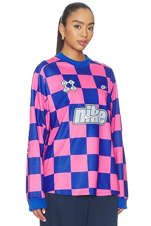 Nike Nk Club Goalie Top Away Ftbl in Blue,Pink