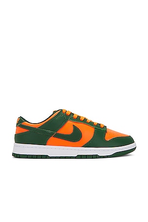 Nike Dunk Low RETRO オレンジ/グリーン Nike Dunk Low Retro in Green & Orange | REVOLVE