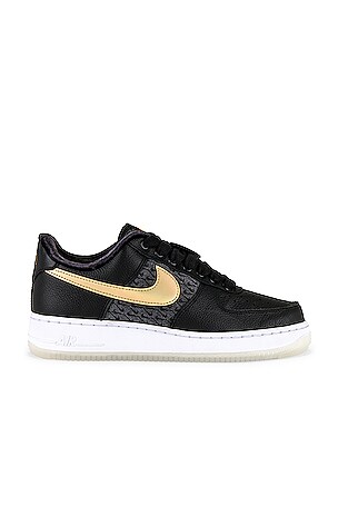 Air force ones black and gold hotsell