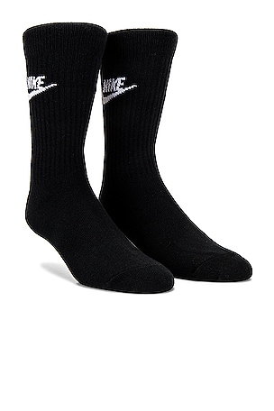 NK 3 Pack NSW Everyday Essential Crew Socks Nike