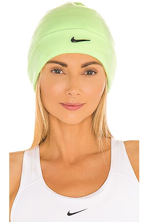 nike neon beanie