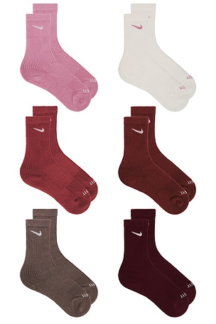 Training 6 Pack Crew Socks Nike