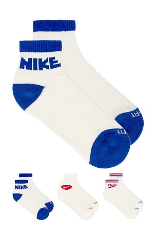 Everyday Plus 3 Pack Ankle Socks Nike