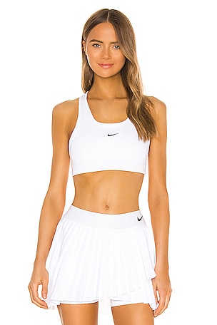 Nike Women's Alate All U Ribbed Sports Bra - White – Merchant of Tennis