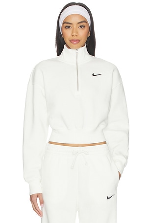 1/2 Zip Cropped Sweatshirt Nike