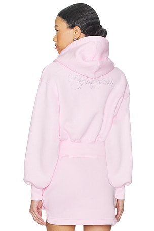 Loose Cropped Full Zip Hoodie Nike