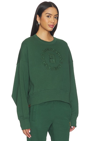 Nike Crew Heritage Sweatshirt in Green