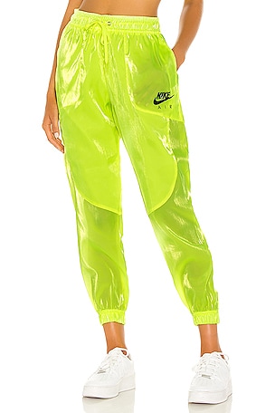 Nike Sheen Air Pant in Volt Black REVOLVE