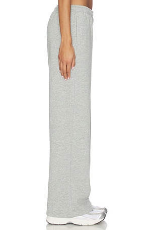 Nike Phoenix Novelty Fleece Straight Leg Pant in Grey