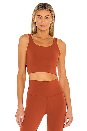 yoga luxe crop tank