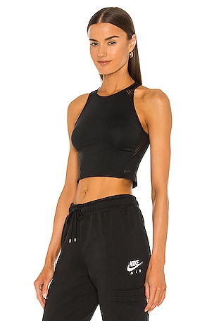 Nike mesh crop top online