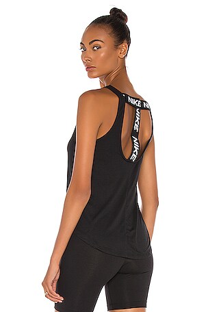 nike elastika tank black