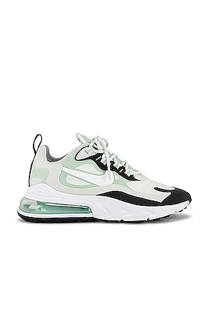 Nike Air Max 270 React Sneaker in Spruce Aura White Pistachio Frost REVOLVE