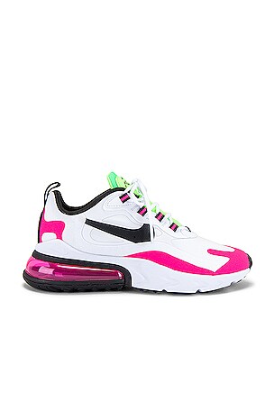 Nike AIR MAX 270 REACT Hyper Pink Blast Ghost Green Illusion REVOLVE