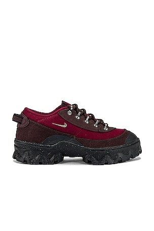 Nike Lahar Low Sneaker in Madeira, Smoke, Dark Beetroot, & Black