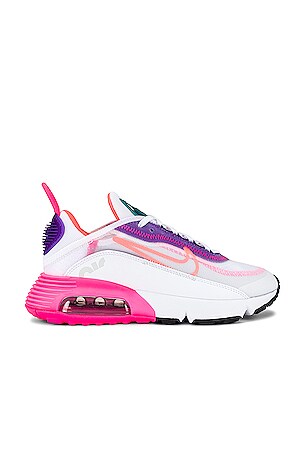 Nike SNEAKERS AIR MAX 2090 en White Hyper Orange Photon Dust REVOLVE