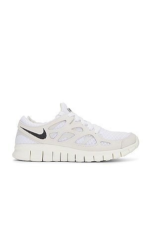 Nike free run 2 black and white online