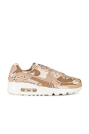 Nike AIR MAX 90 CAMO Hemp Light Soft Pink Sail Velvet Brown Pearl White Dark Driftwood REVOLVE