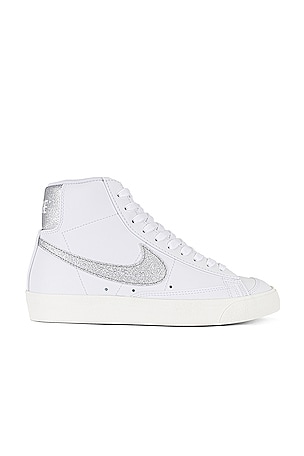 nike blazer mid womens silver