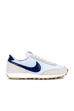 Nike Daybreak Sneaker in Pure Platinum Deep Royal Blue White REVOLVE