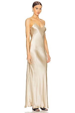 NILI LOTAN Cami Gown in Ivory