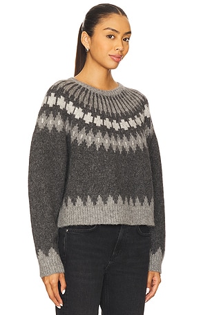NILI LOTAN Alena Sweater in Grey
