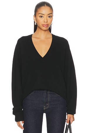 NILI LOTAN Feron Sweater in Black