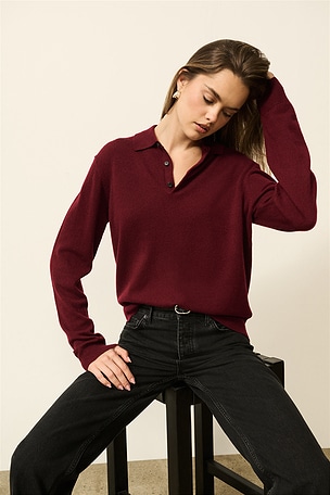 Jovan Polo Sweater NILI LOTAN