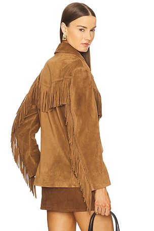 Maelle Fringe Jacket NILI LOTAN