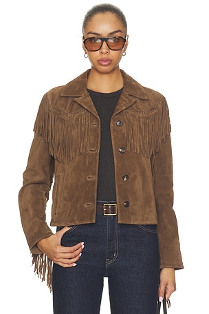 Eloi Suede Jacket NILI LOTAN