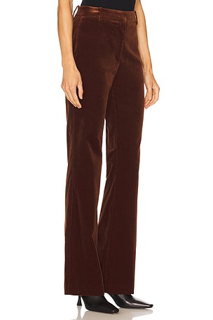 NILI LOTAN Corette Pant in Brown
