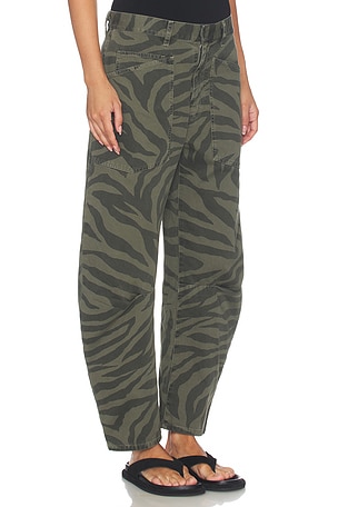 NILI LOTAN Shon Pant in Army